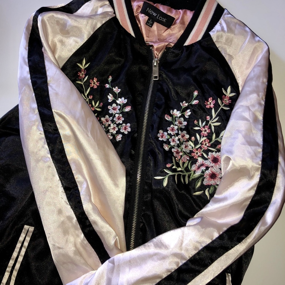 Silk bomber Jacket